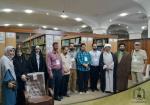 بازدید اساتید و کارآموزان راهنمای گردشگری قم از مجتمع فرهنگی هنری یادگار امام(ره)