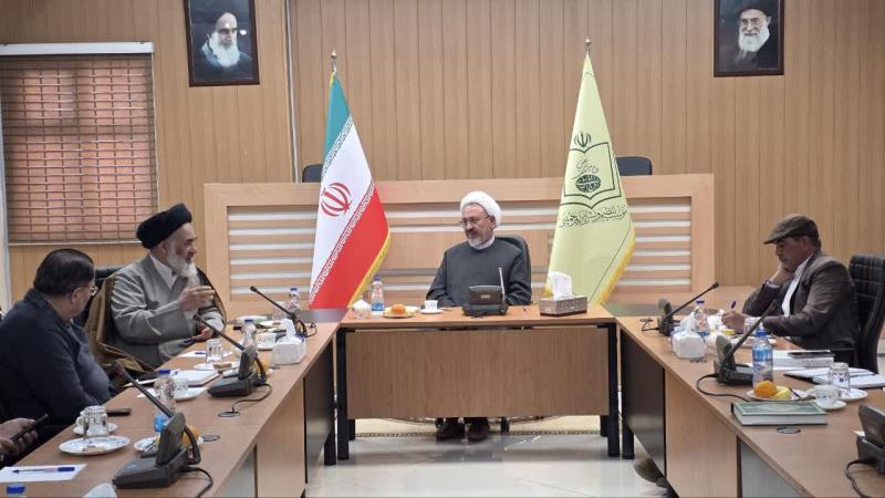 جلسه هم اندیشی جهت برگزاری بزرگداشت آیت الله شیخ عبدالرسول قائمی از یاران انقلابی حضرت امام(س) برگزار شد