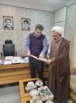دیدار مدیران کل اداره میراث فرهنگی استان قم و مؤسسه تنظیم و نشر آثار امام خمینی(س)قم 