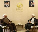 دیدار مدیرکل مؤسسه تنظیم و نشر آثار امام خمینی (س) با مدیرکل صدا و سیمای استان قم جهت تقویت همکاری های رسانه ای
