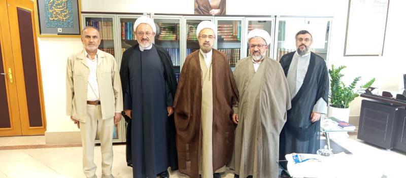 دیدار مدیرکل مؤسسه تنظیم و نشر آثار امام خمینی(س) قم با رئیس مؤسسه اسراء